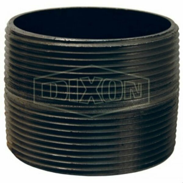 Dixon Close Nipple, Carbon Steel, 6 in, SCH 40/STD, MNPT CN600